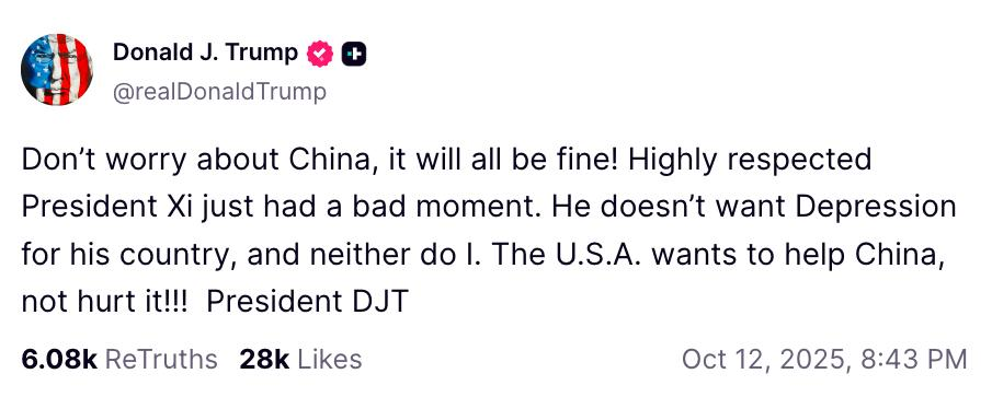 Donald Trump Tweet 